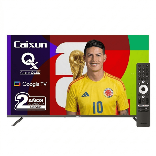 Televisor Caixun 50" QLED 4K Smart TV - C50VAUGQ | Google TV & Garantía Total